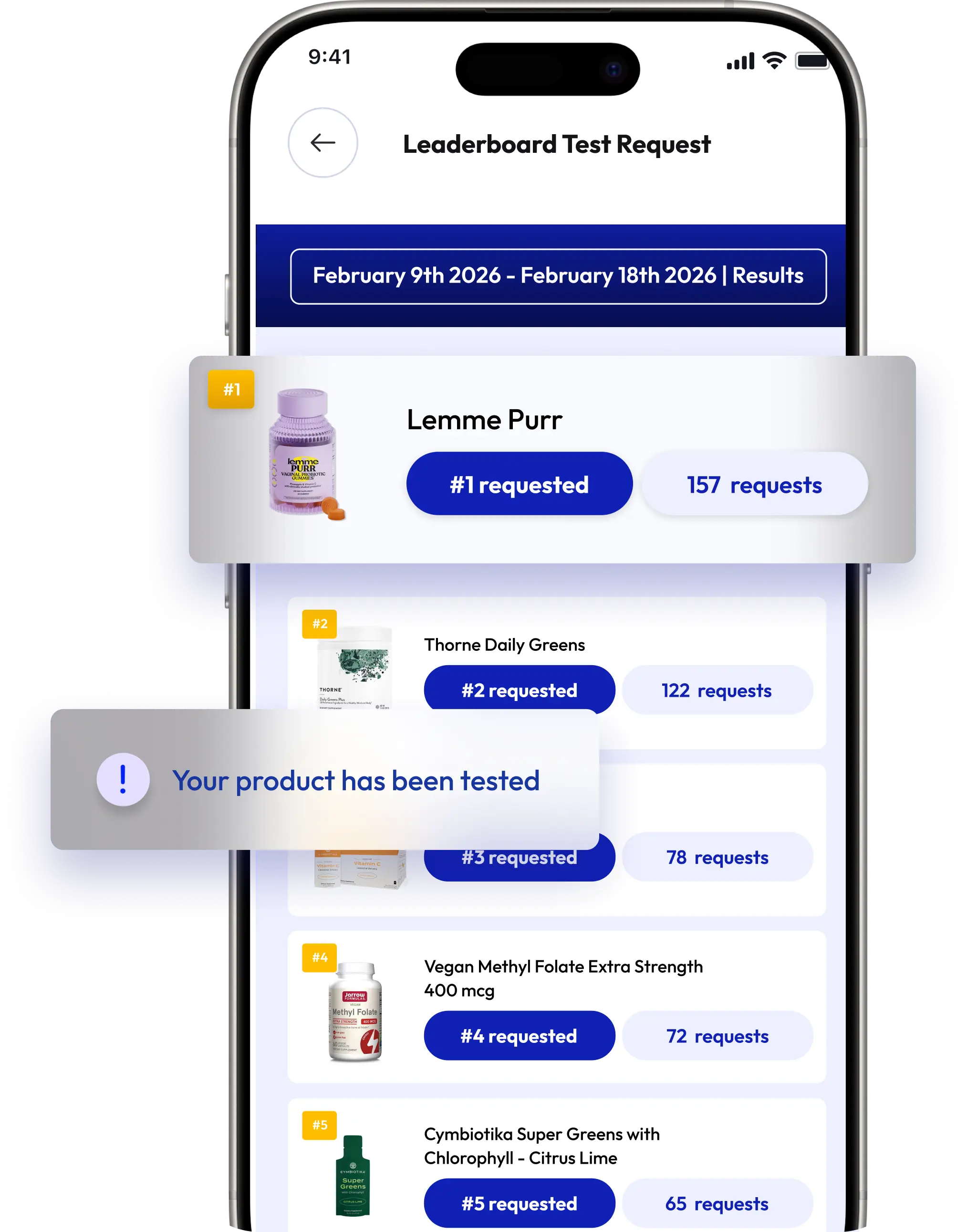 Request a Test